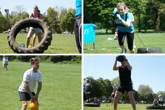 Group Training Session on Wandsworth Common